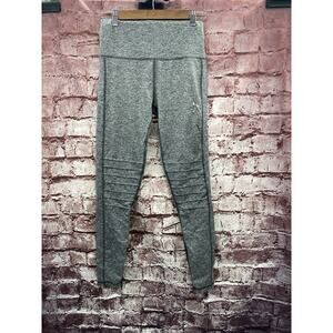 Gray Puma Leggings Women’s Grey Full Length High Waist Pants Stretchy Size M